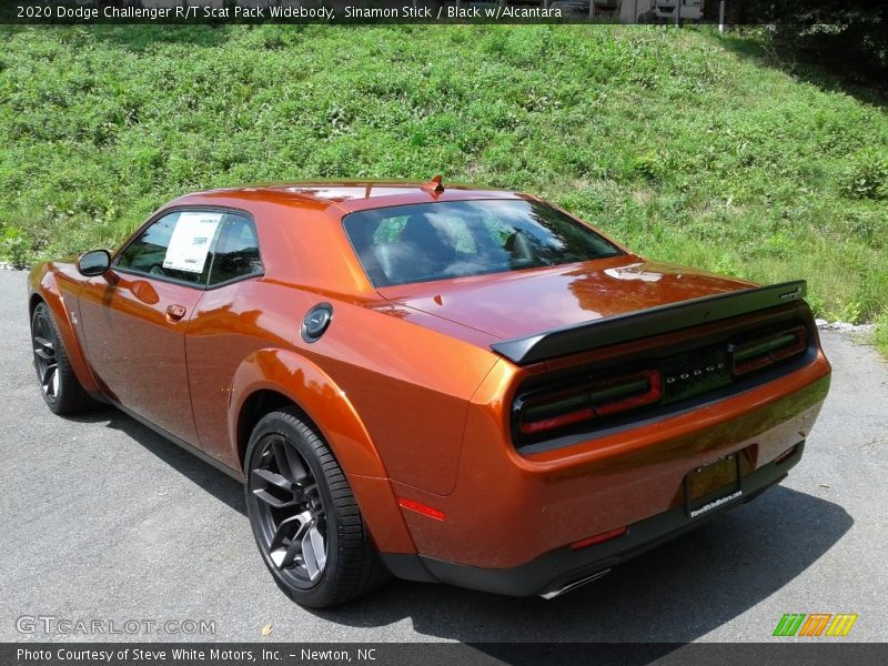 Sinamon Stick / Black w/Alcantara 2020 Dodge Challenger R/T Scat Pack Widebody