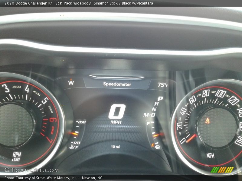 Sinamon Stick / Black w/Alcantara 2020 Dodge Challenger R/T Scat Pack Widebody