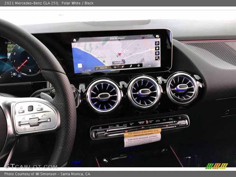 Polar White / Black 2021 Mercedes-Benz GLA 250