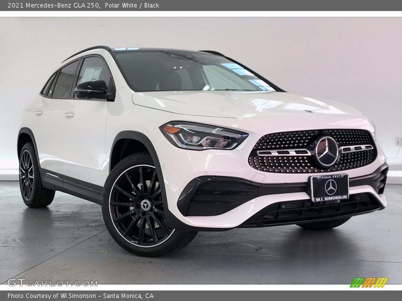 Polar White / Black 2021 Mercedes-Benz GLA 250