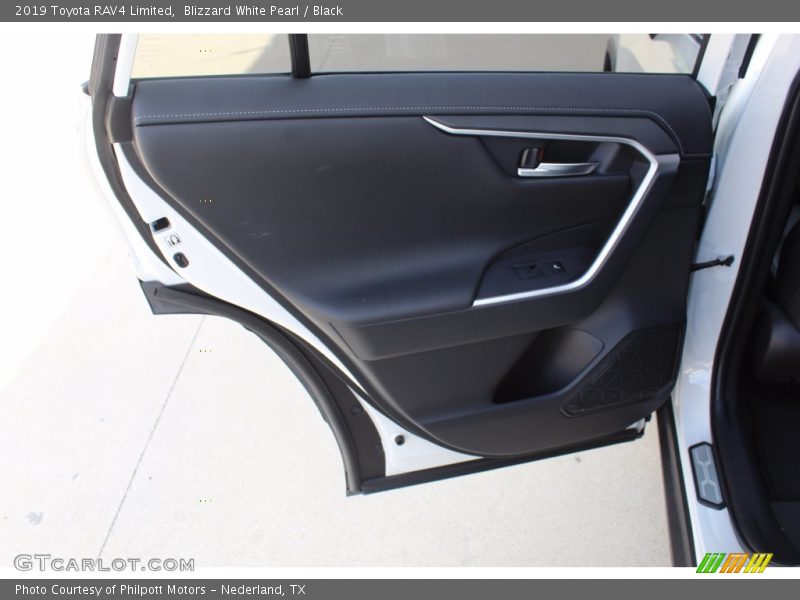 Blizzard White Pearl / Black 2019 Toyota RAV4 Limited