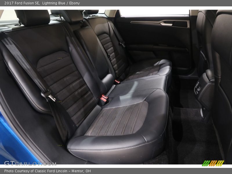 Lightning Blue / Ebony 2017 Ford Fusion SE