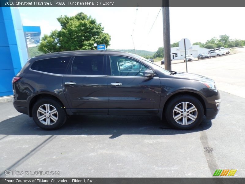 Tungsten Metallic / Ebony 2016 Chevrolet Traverse LT AWD