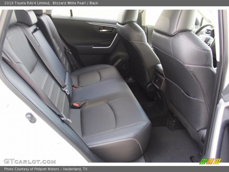 Blizzard White Pearl / Black 2019 Toyota RAV4 Limited