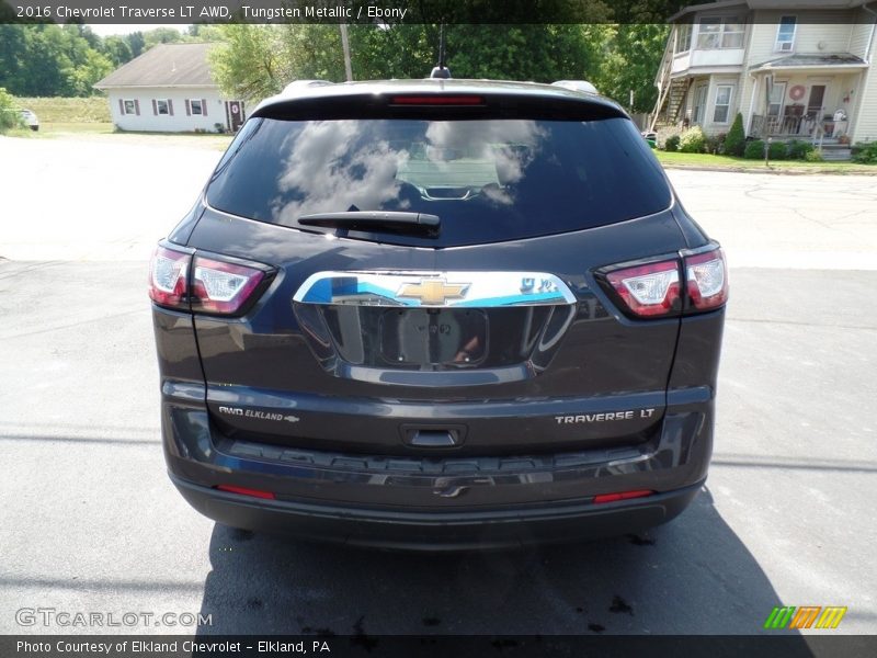 Tungsten Metallic / Ebony 2016 Chevrolet Traverse LT AWD