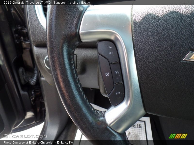 Tungsten Metallic / Ebony 2016 Chevrolet Traverse LT AWD