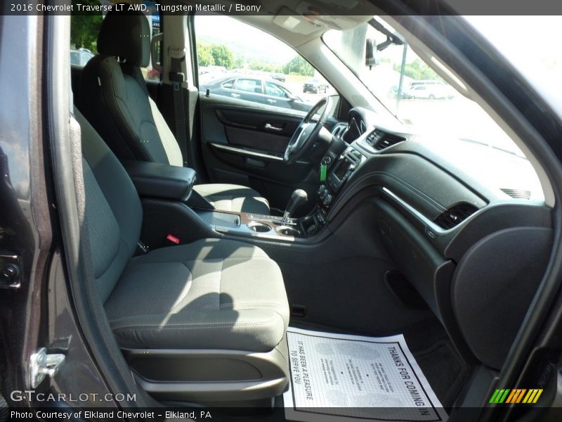 Tungsten Metallic / Ebony 2016 Chevrolet Traverse LT AWD