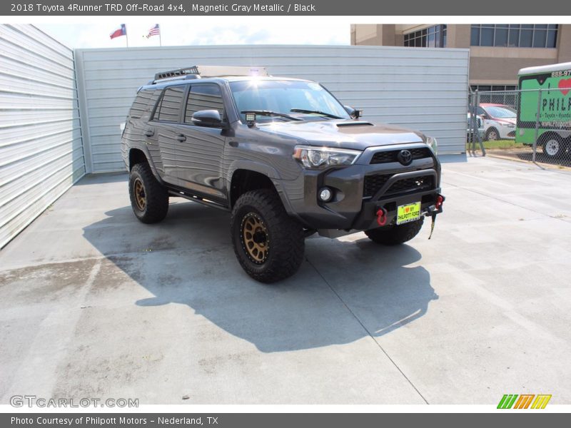 Magnetic Gray Metallic / Black 2018 Toyota 4Runner TRD Off-Road 4x4