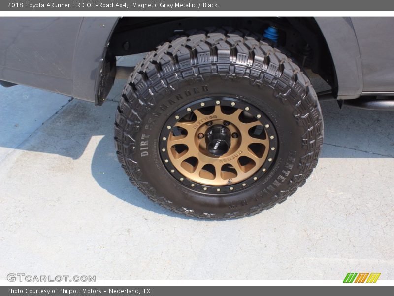 Magnetic Gray Metallic / Black 2018 Toyota 4Runner TRD Off-Road 4x4