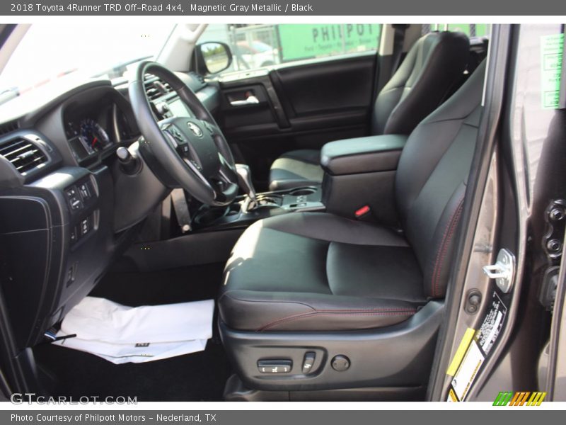 Magnetic Gray Metallic / Black 2018 Toyota 4Runner TRD Off-Road 4x4