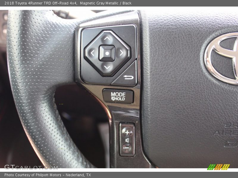 Magnetic Gray Metallic / Black 2018 Toyota 4Runner TRD Off-Road 4x4