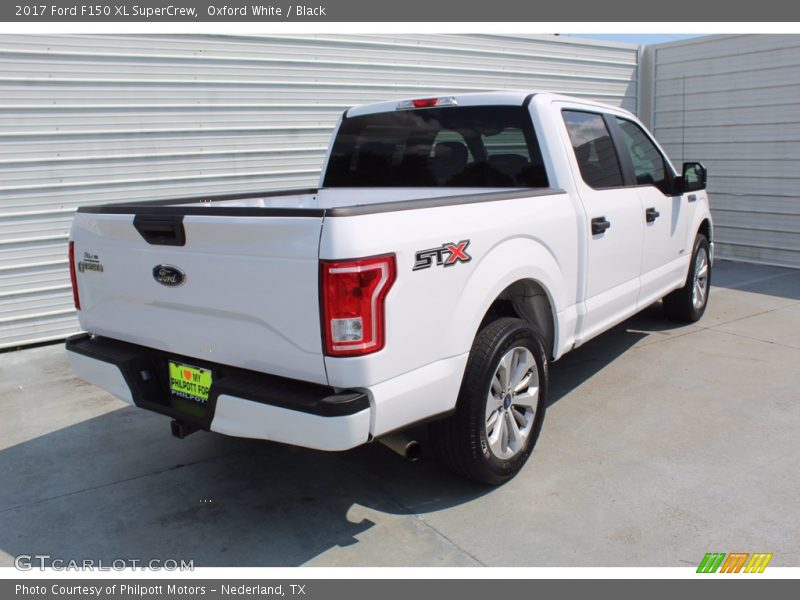 Oxford White / Black 2017 Ford F150 XL SuperCrew