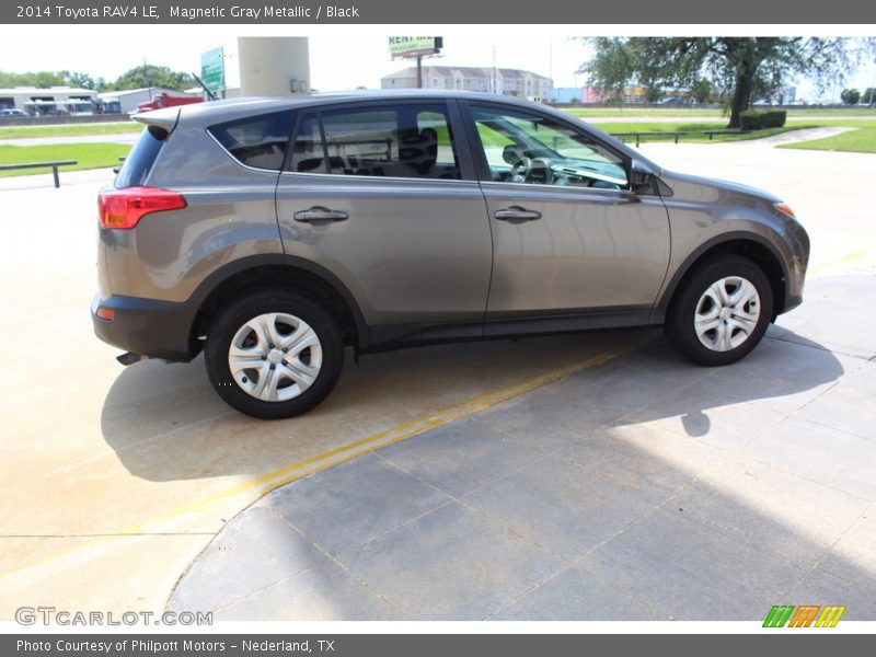 Magnetic Gray Metallic / Black 2014 Toyota RAV4 LE