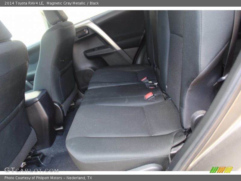 Magnetic Gray Metallic / Black 2014 Toyota RAV4 LE