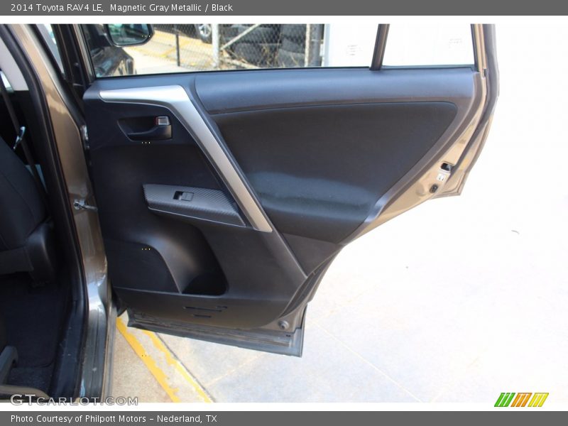 Magnetic Gray Metallic / Black 2014 Toyota RAV4 LE