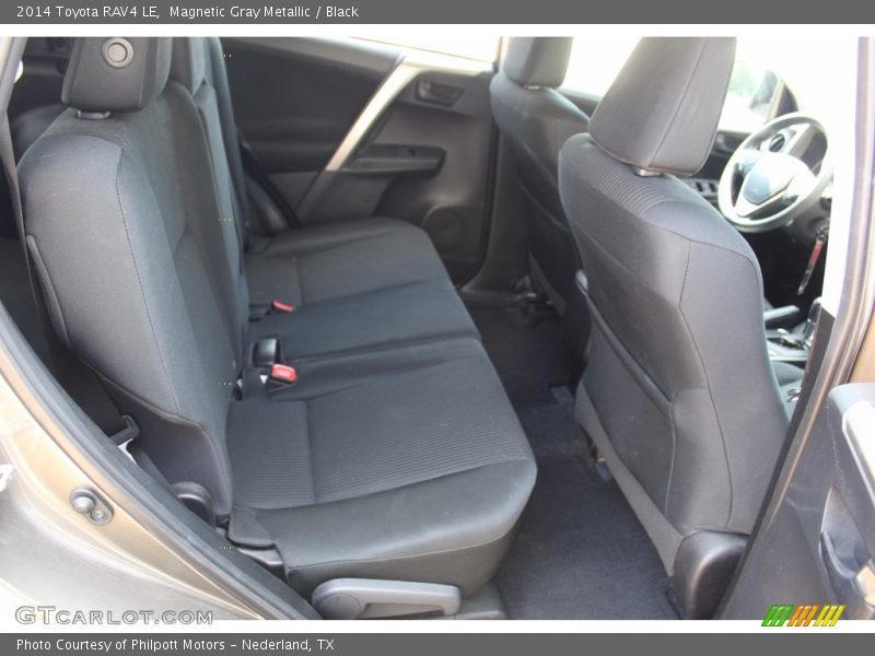Magnetic Gray Metallic / Black 2014 Toyota RAV4 LE