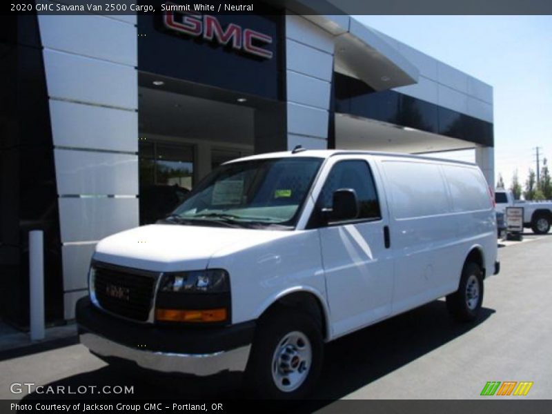Summit White / Neutral 2020 GMC Savana Van 2500 Cargo