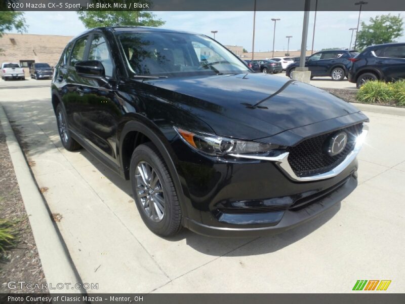 Jet Black Mica / Black 2020 Mazda CX-5 Sport