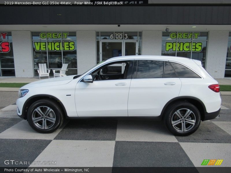 Polar White / Silk Beige/Black 2019 Mercedes-Benz GLC 350e 4Matic