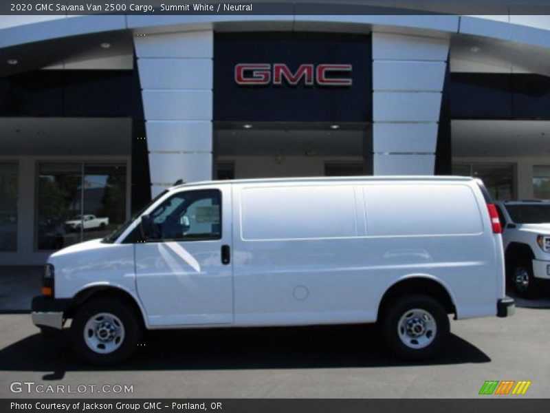 Summit White / Neutral 2020 GMC Savana Van 2500 Cargo