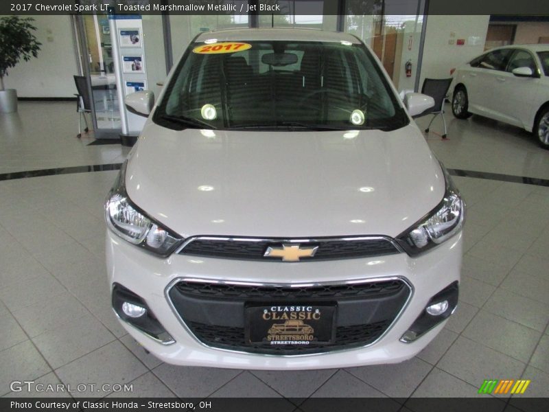 Toasted Marshmallow Metallic / Jet Black 2017 Chevrolet Spark LT