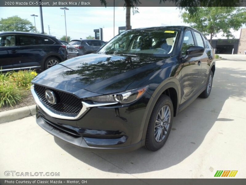 Jet Black Mica / Black 2020 Mazda CX-5 Sport