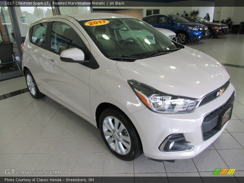 Toasted Marshmallow Metallic / Jet Black 2017 Chevrolet Spark LT