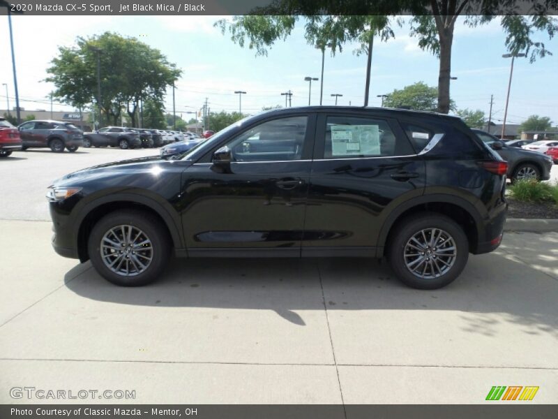 Jet Black Mica / Black 2020 Mazda CX-5 Sport