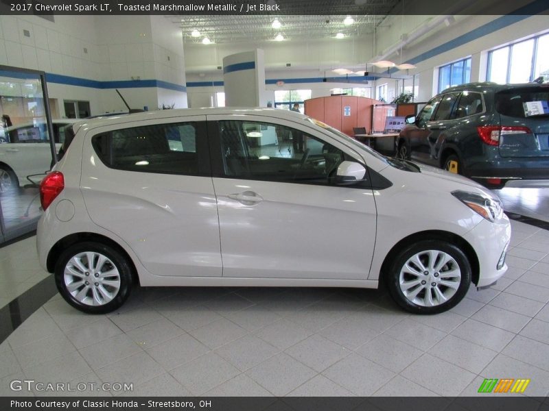Toasted Marshmallow Metallic / Jet Black 2017 Chevrolet Spark LT