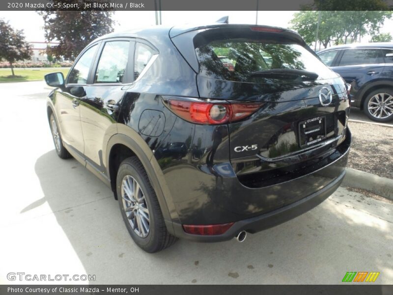 Jet Black Mica / Black 2020 Mazda CX-5 Sport
