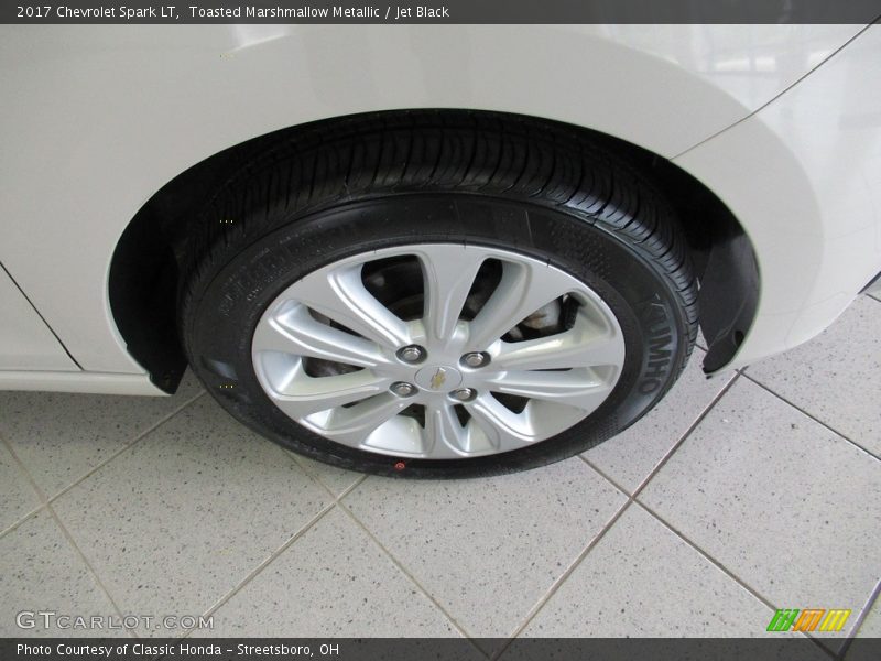 Toasted Marshmallow Metallic / Jet Black 2017 Chevrolet Spark LT