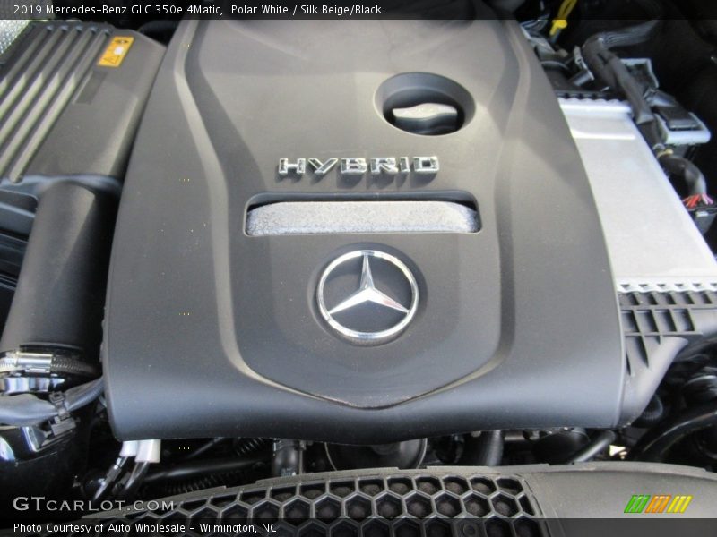 Polar White / Silk Beige/Black 2019 Mercedes-Benz GLC 350e 4Matic