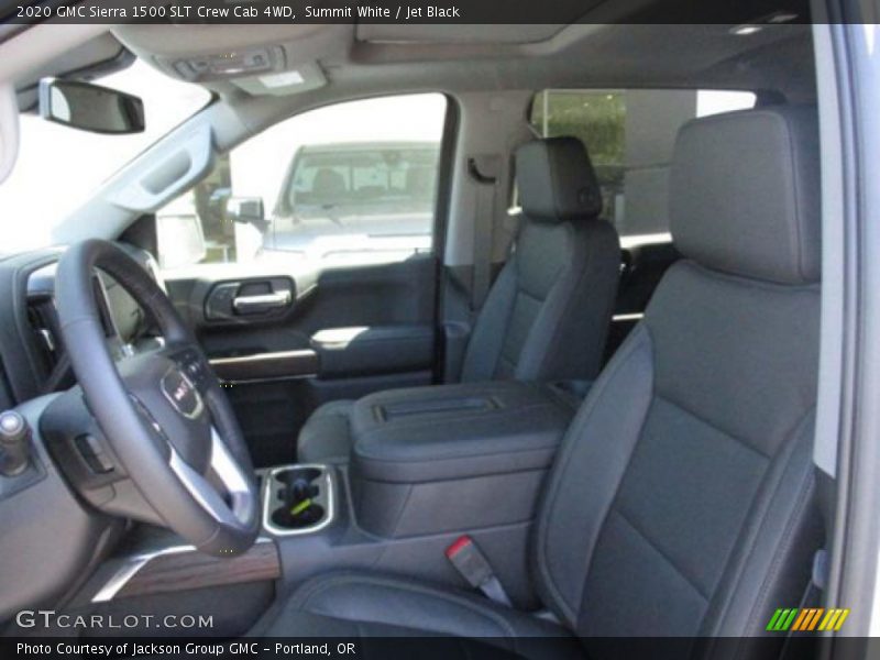 Summit White / Jet Black 2020 GMC Sierra 1500 SLT Crew Cab 4WD