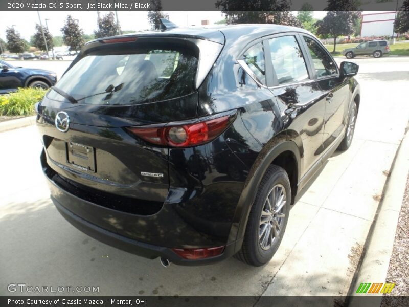 Jet Black Mica / Black 2020 Mazda CX-5 Sport