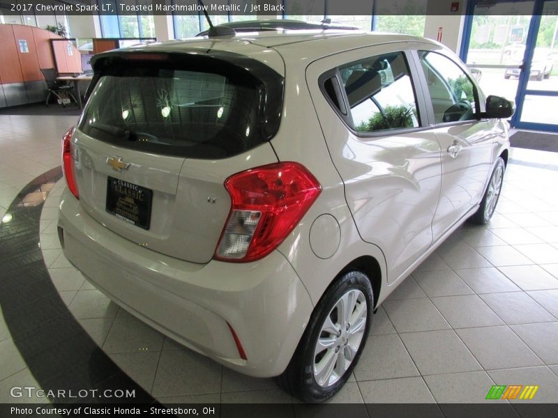 Toasted Marshmallow Metallic / Jet Black 2017 Chevrolet Spark LT