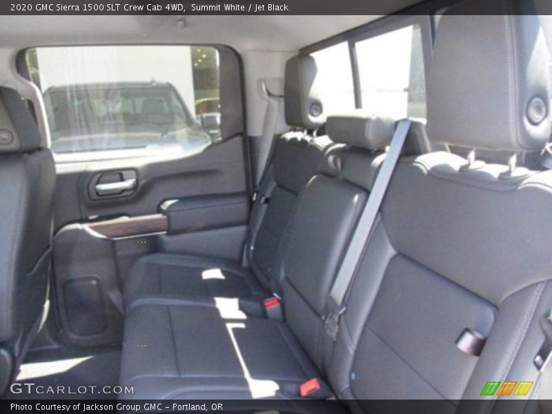 Summit White / Jet Black 2020 GMC Sierra 1500 SLT Crew Cab 4WD