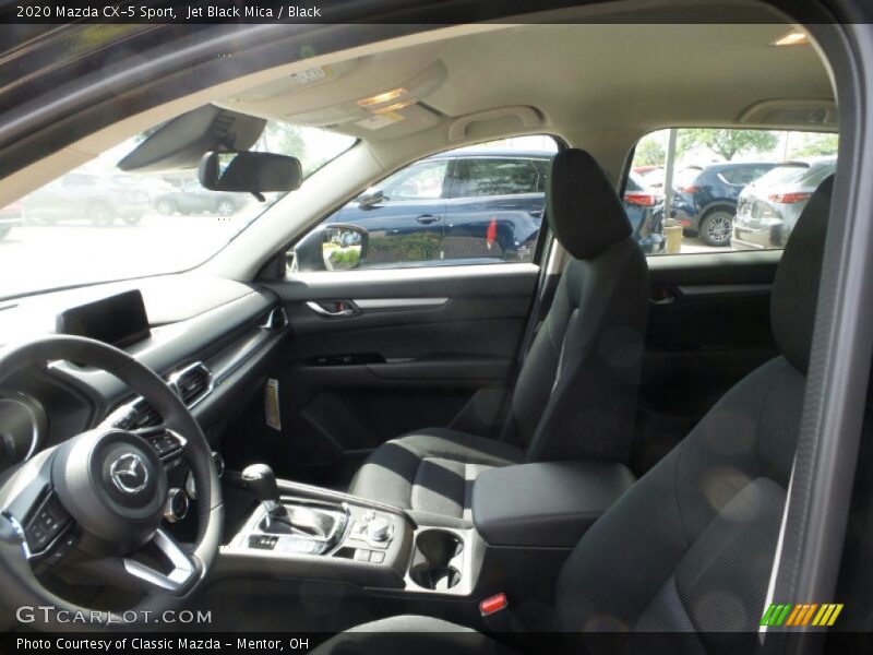 Jet Black Mica / Black 2020 Mazda CX-5 Sport
