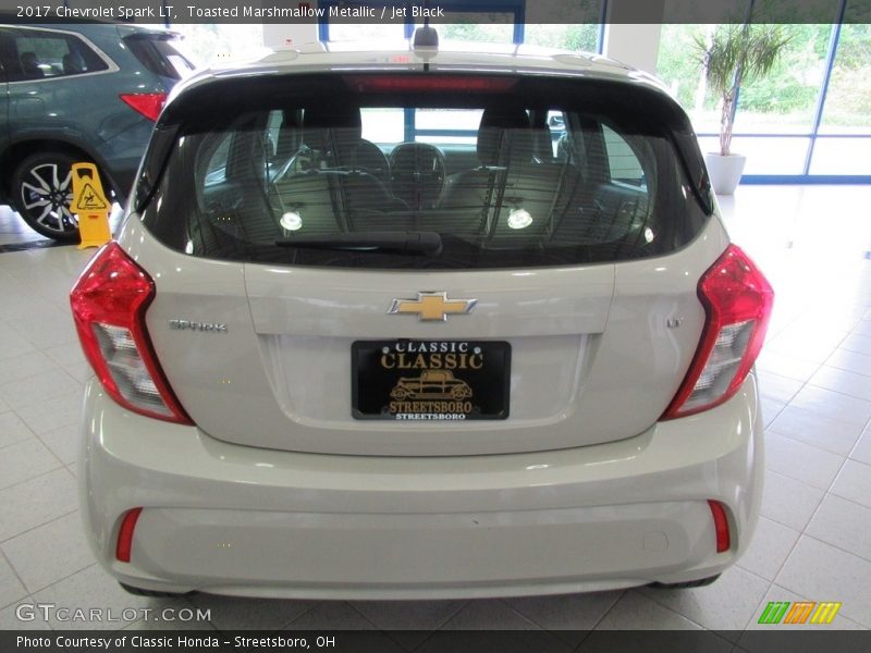 Toasted Marshmallow Metallic / Jet Black 2017 Chevrolet Spark LT