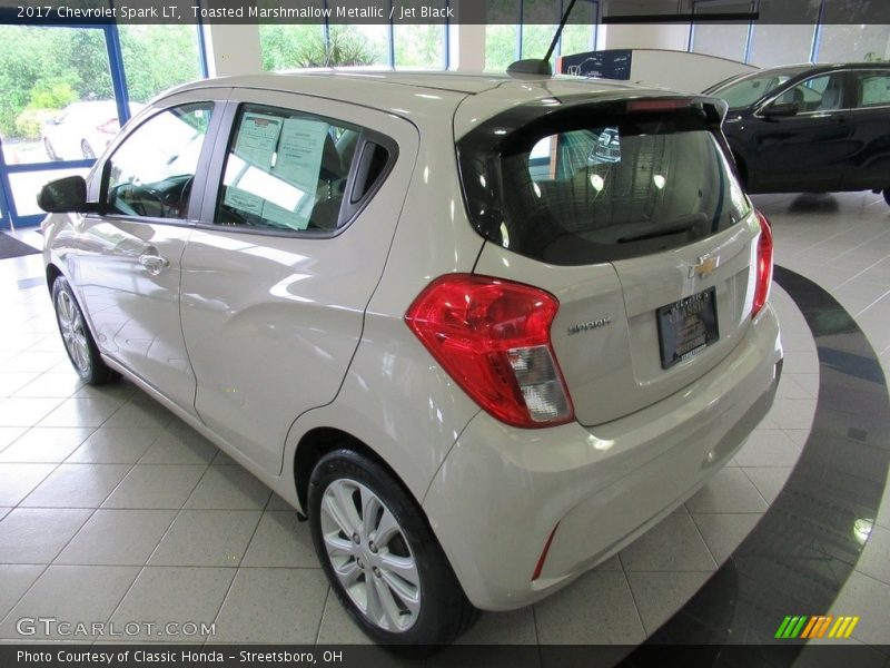 Toasted Marshmallow Metallic / Jet Black 2017 Chevrolet Spark LT