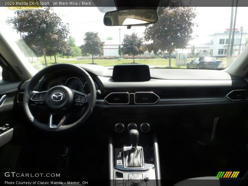 Jet Black Mica / Black 2020 Mazda CX-5 Sport