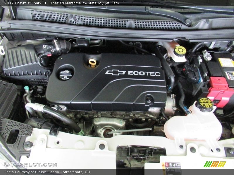 Toasted Marshmallow Metallic / Jet Black 2017 Chevrolet Spark LT