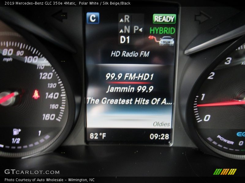Polar White / Silk Beige/Black 2019 Mercedes-Benz GLC 350e 4Matic