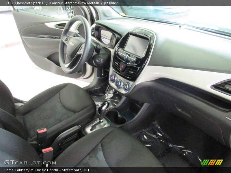Toasted Marshmallow Metallic / Jet Black 2017 Chevrolet Spark LT
