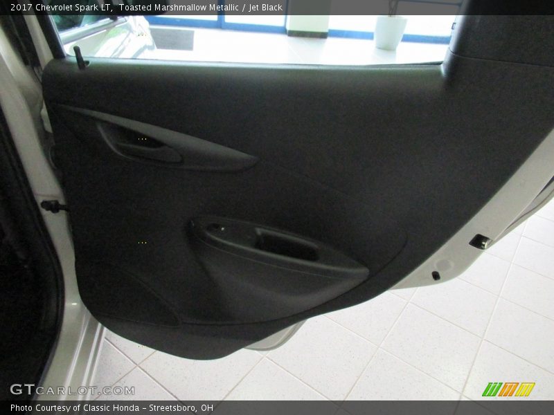 Toasted Marshmallow Metallic / Jet Black 2017 Chevrolet Spark LT