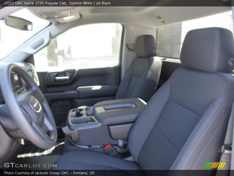 Summit White / Jet Black 2020 GMC Sierra 1500 Regular Cab
