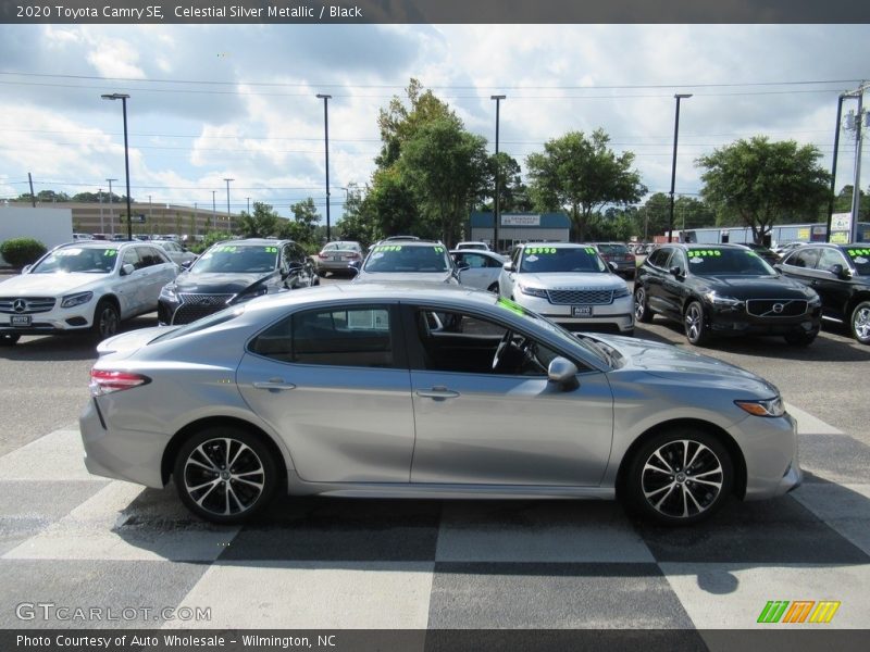 Celestial Silver Metallic / Black 2020 Toyota Camry SE
