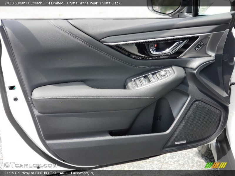 Crystal White Pearl / Slate Black 2020 Subaru Outback 2.5i Limited