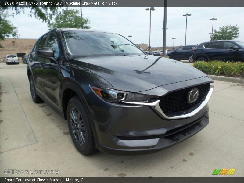 Machine Gray Metallic / Black 2020 Mazda CX-5 Touring AWD