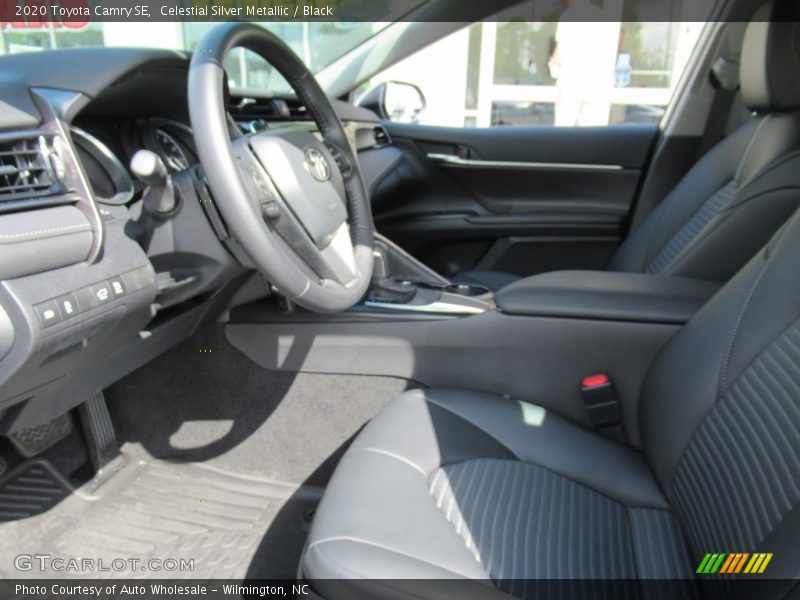 Celestial Silver Metallic / Black 2020 Toyota Camry SE