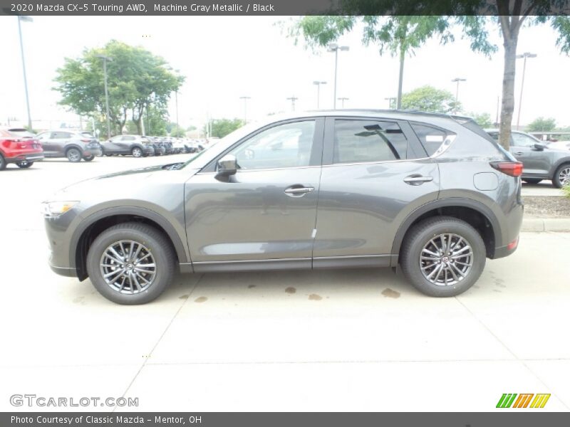 Machine Gray Metallic / Black 2020 Mazda CX-5 Touring AWD